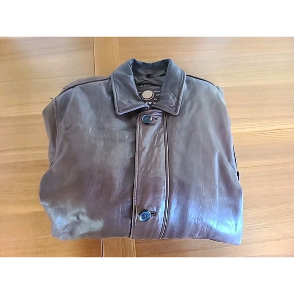 Marc New York Leather Jacket Men's Size M - Picture 1 of 11
